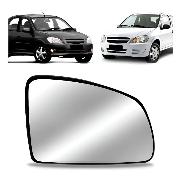 Lente Espelho Retrovisor Celta Prisma 06 07 08 09 10 11 2012