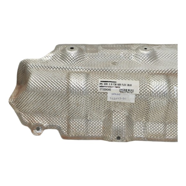 Defletor Protetor Térmico Escapamento Bmw 320i 2018 51164310