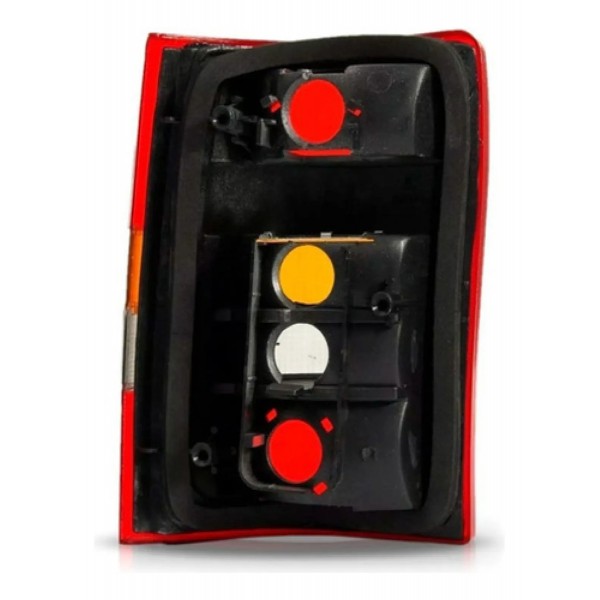 Sinaleira Traseira Suprema 92 93 94 95 96 97 98 Rubi/ Bronze