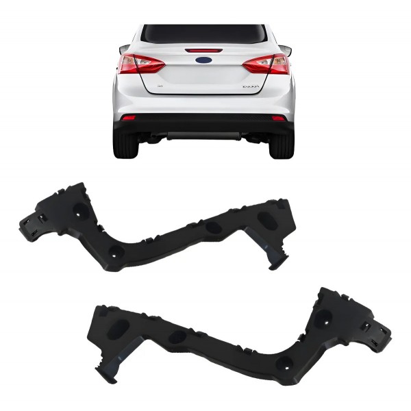Suporte Parachoque Traseiro Focus Sedan 2014 2015 2016