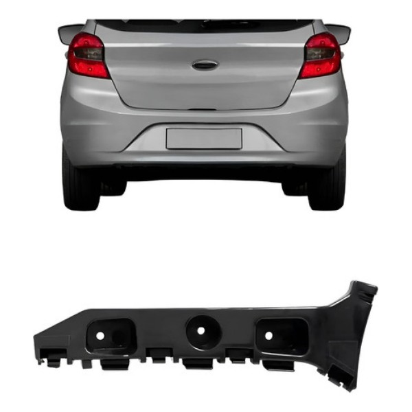 Suporte Guia Parachoque Traseiro Ka Hatch 2015 A 2022