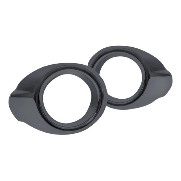 Par Suporte Farol Milha Auxiliar Focus 2014 A 2015 Preto