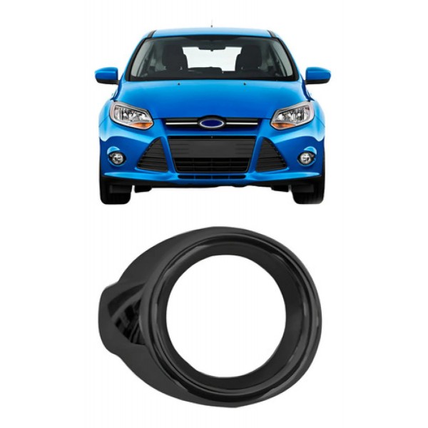 Suporte Farol Milha Auxiliar Focus 2014 A 2015 Preto