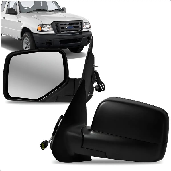 Retrovisor Ranger 2005 2006 2007 2008 2009 Eletrico Preto