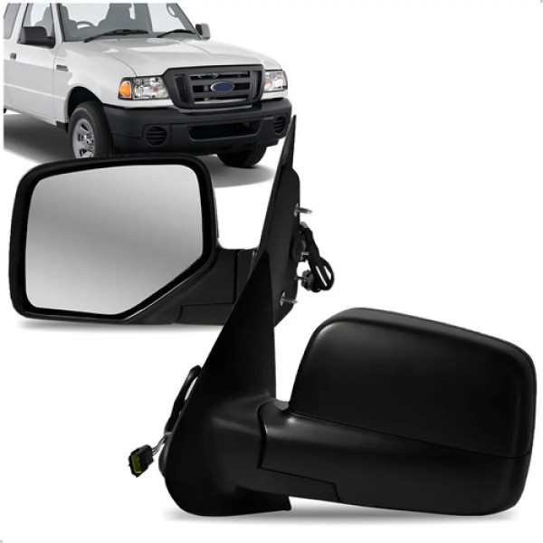 Retrovisor Ranger 2005 2006 2007 2008 2009 Eletrico Preto