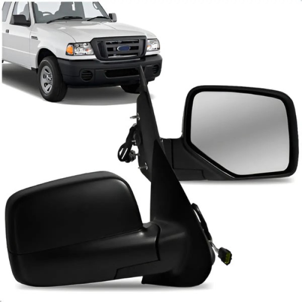Retrovisor Ranger 2005 2006 2007 2008 2009 Eletrico Preto