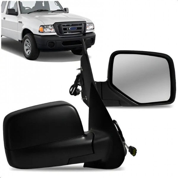 Retrovisor Ranger 2005 2006 2007 2008 2009 Eletrico Preto