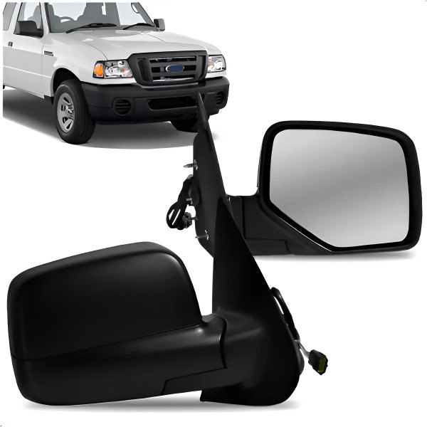 Retrovisor Ranger 2005 2006 2007 2008 2009 Eletrico Preto