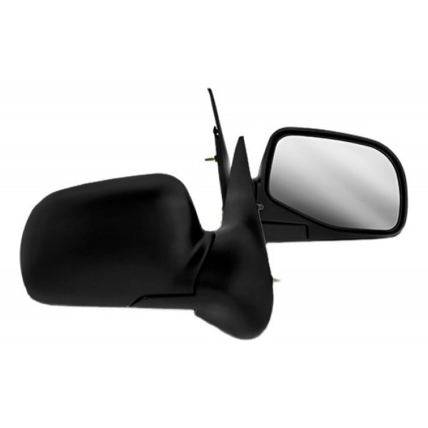 Par Retrovisor Para Ford Ranger 1998 Á 2006 Fixo Preto