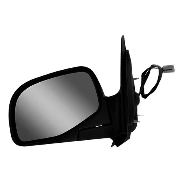 Par Retrovisor Ext Elétrico Preto Ranger 1998 A 2006 Preto