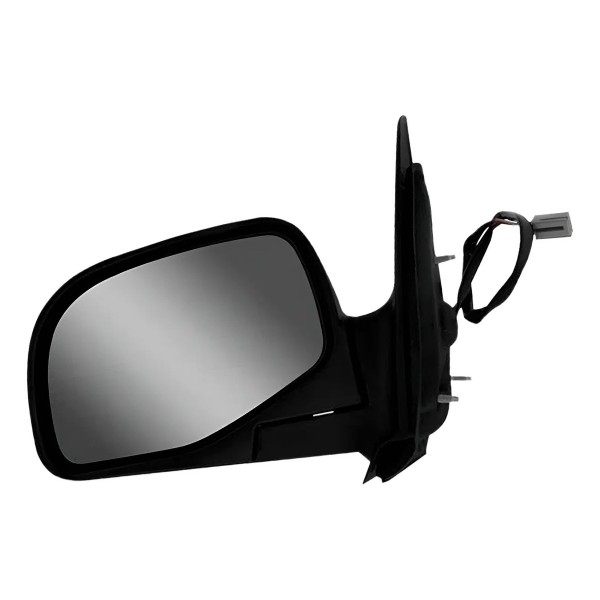 Retrovisor Externo Elétrico Preto Ranger 1998 A 2006 Preto Esquerda Motorista