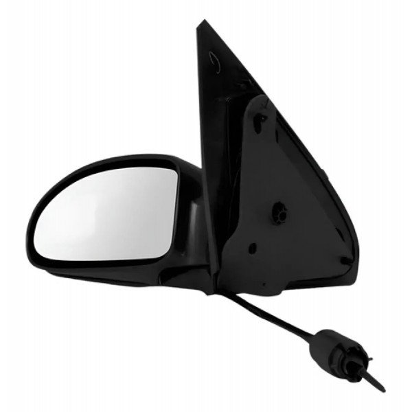 Retrovisor Externo Com Focus 1998 A 2008 Capa Preto