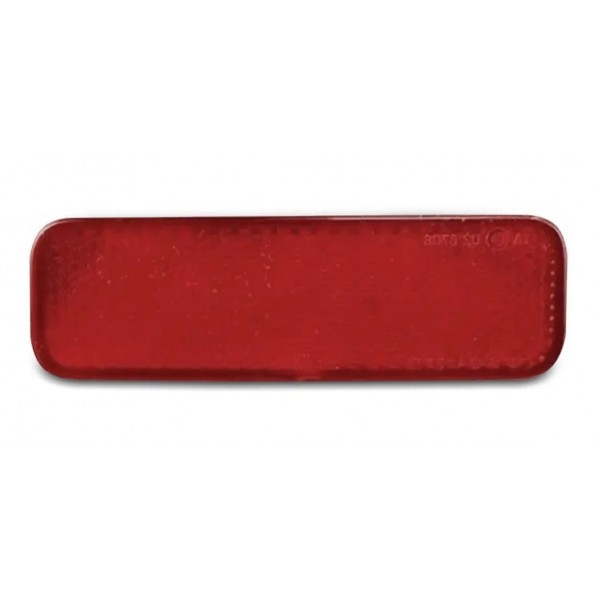 Par Refletor Parachoque Traseiro Bronco 2021 2022 Vermelho
