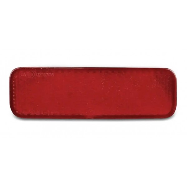 Par Refletor Parachoque Traseiro Bronco 2021 2022 Vermelho