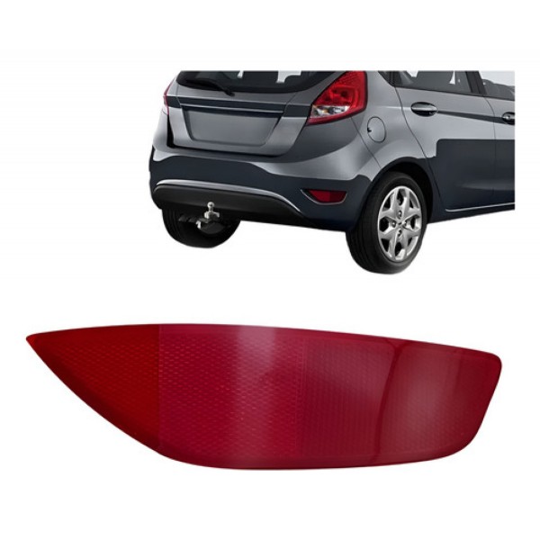 Refletor Traseiro New Fiesta 2011 A 2012 Hatch