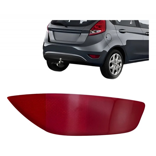 Refletor Traseiro New Fiesta 2011 A 2012 Hatch