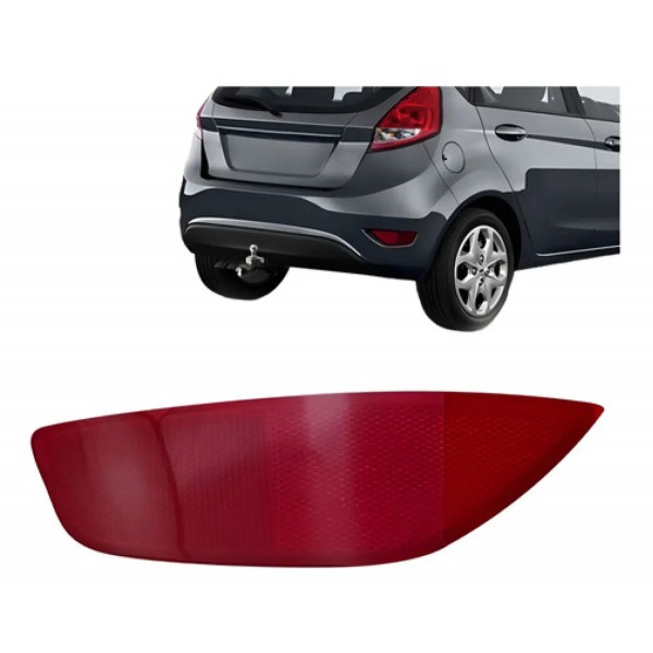Refletor Traseiro New Fiesta 2011 A 2012 Hatch