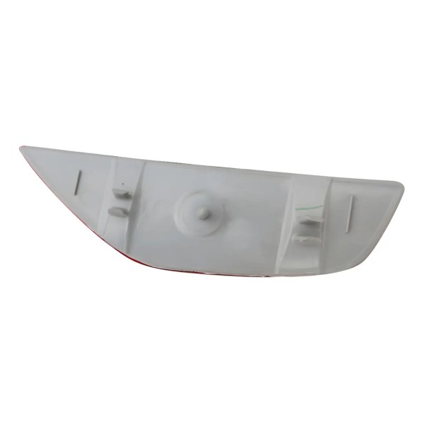 Par Refletor Traseiro New Fiesta 2011 A 2012 Hatch Vermelho