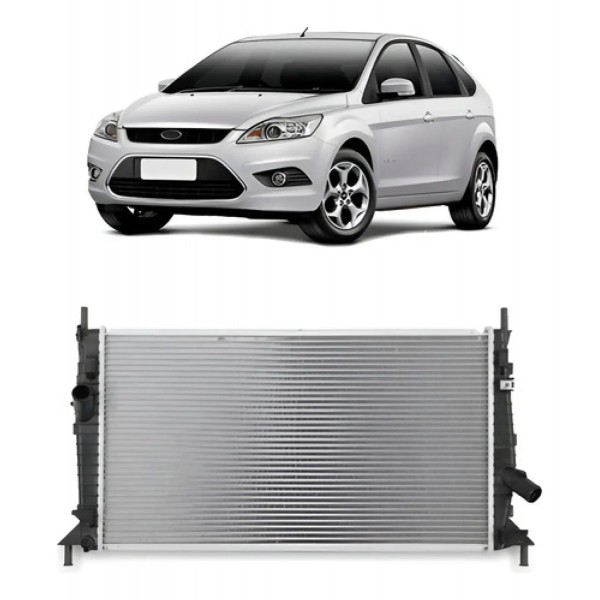 Radiador Focus 2009 A 2013 1.6/2.0 C/ar Manual/ Automático