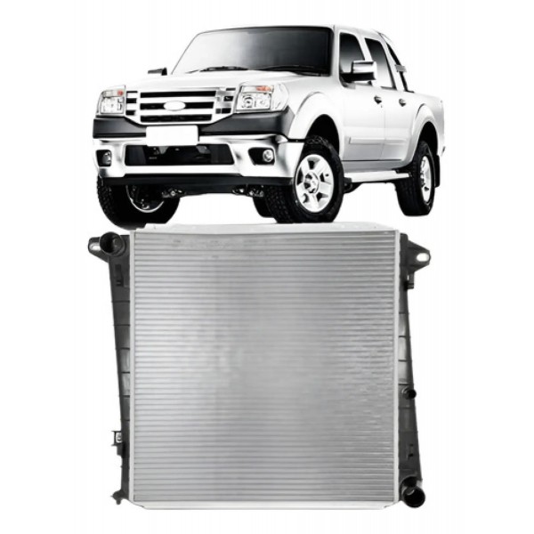 Radiador Ranger 2006 A 2011 2.3 Com Ou Sem Ar Manual