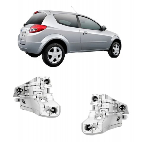 Par Soquete Sinaleira Traseira Ford Ka 2008 2009 10 11 2012