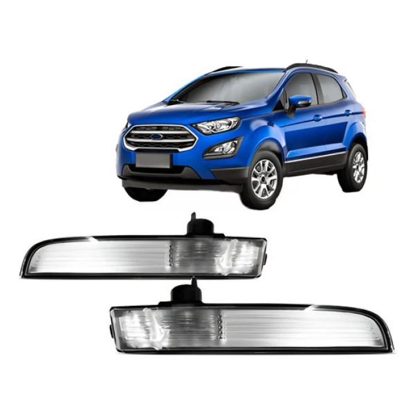 Par Pisca Retrovisor Ecosport 2013 A 2021