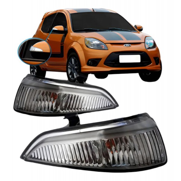 Par Pisca Retrovisor Ford Ka 2008 2009 2010 2011 2012 2013