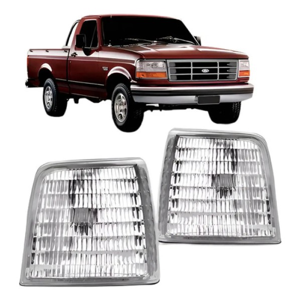 Pisca Seta Superior Ford F1000 1997 1998 1999 Cristal