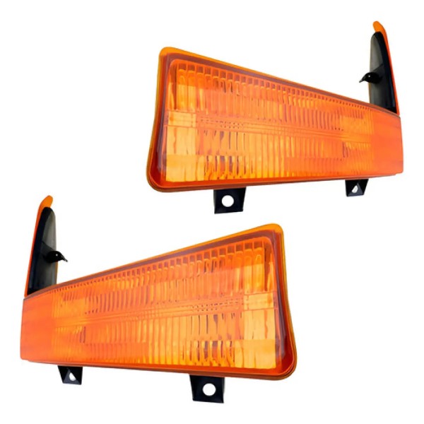 Par Pisca Seta F250 F350 1999 2000 01 02 03 2004 2005 Âmbar