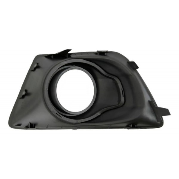 Moldura Milha Ecosport 2013 A 2017 Com Furo Cor Preta