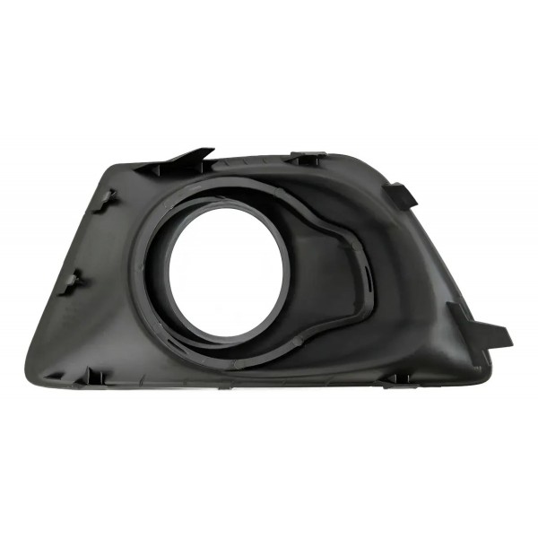 Moldura Milha Ecosport 2013 A 2017 Com Furo Cor Preta