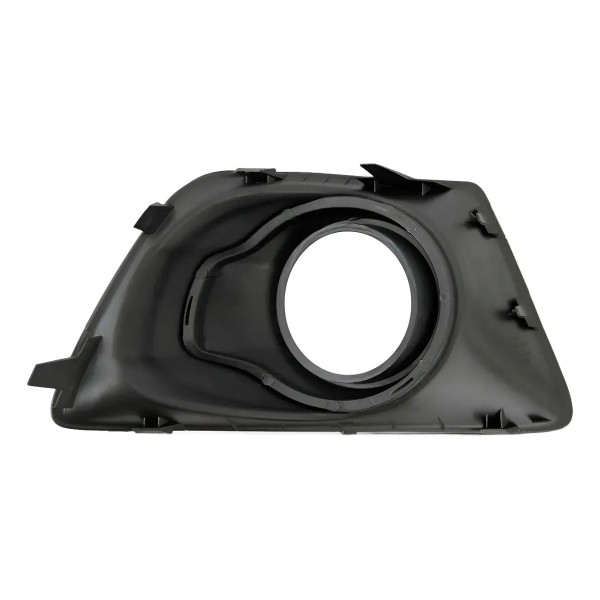 Moldura Milha Ecosport 2013 A 2017 Com Furo Cor Preta