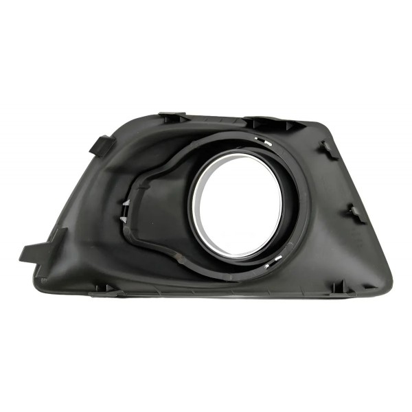 Par Moldura Milha Ecosport 2013 2014  2015 C/furo Cromado Preto Ambos Os Lados