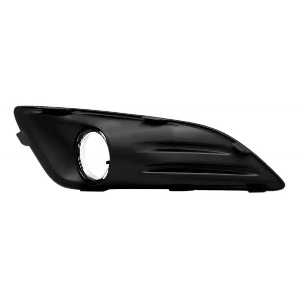 Grade Milha Aro Cromado New Fiesta 2013 2014 2015 2016 Preto Esquerdo