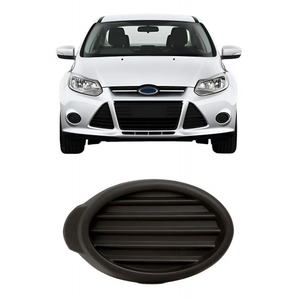 Moldura Farol Milha Focus 2014 2015 Sem Furo
