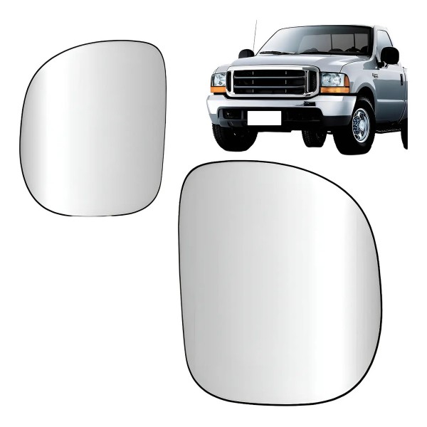 Lente Retrovisor Para Ford F250 1999 00 01 02 2003 2004 2005