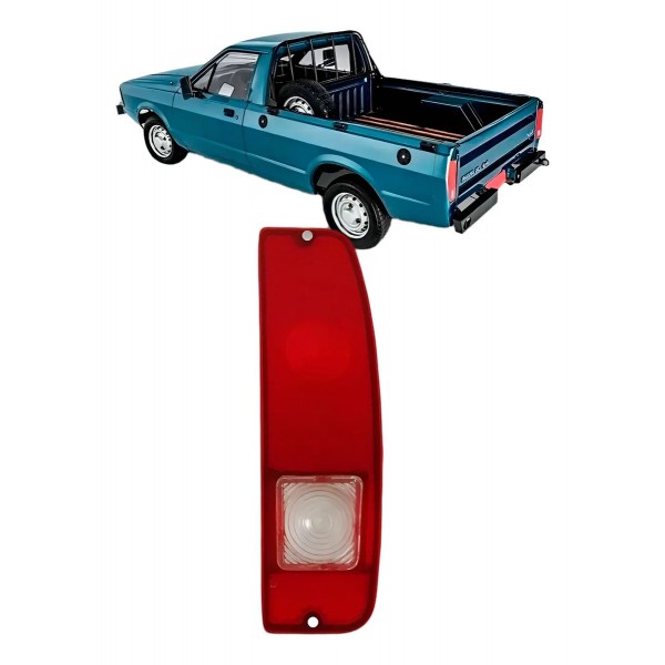 Lente Sinaleira Traseira Para Ford Pampa 1981 82 83 84 1985