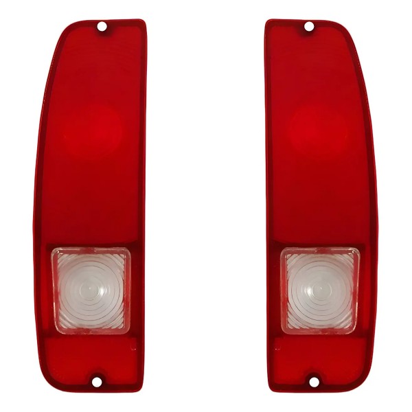 Par Lente Sinaleira Traseira Ford Pampa 1981 1982 1983 1984 Vermelho