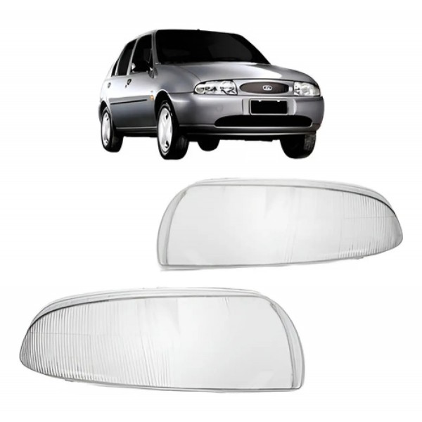 Par Lente Farol Dianteiro Ford Fiesta 1996 1997 1998