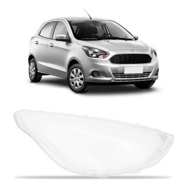 Lente Farol Para Ford Ka 2019 2020 2021 2022 Novo
