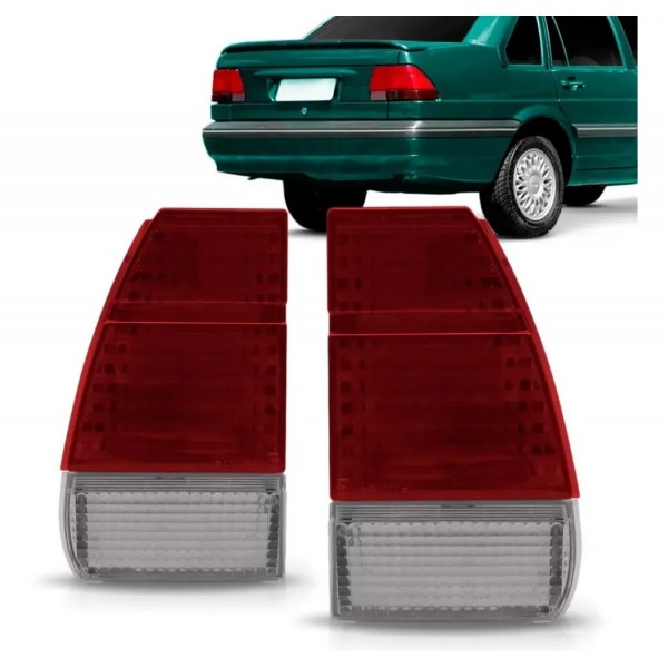 Par Lanterna Traseira Versailles 1991 1992 1993 1994 95 1996 Vermelho