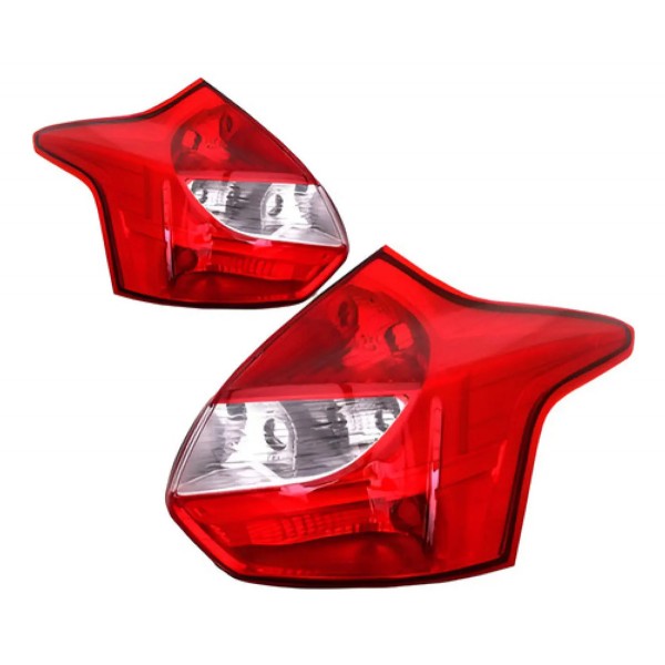 Par Lanterna Traseira Focus Hatch 2014 2015