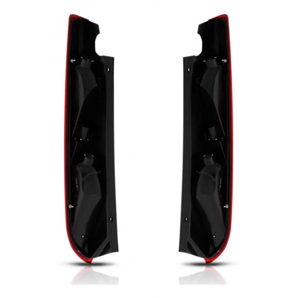 Par Lanterna Traseira Focus Hatch 2009 2010 2011 2012 2013 Bicolor