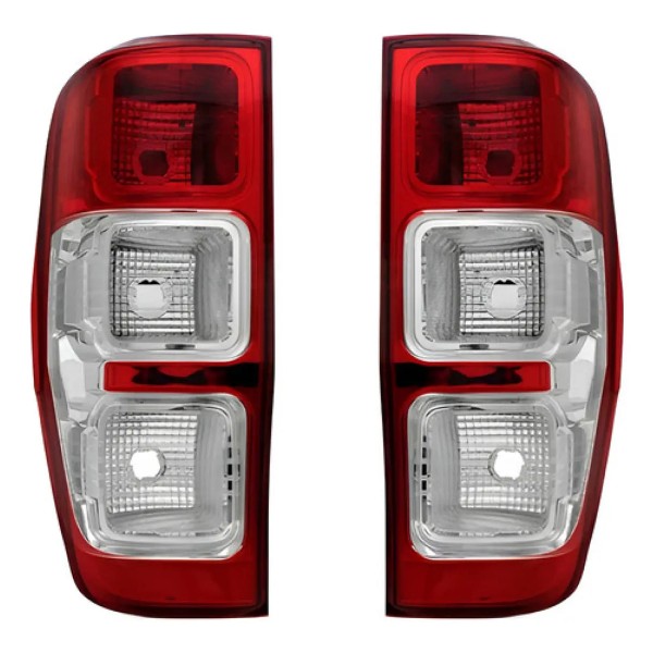 Par Lanterna Traseira Ranger 2013 2014 2015 2016 Bicolor
