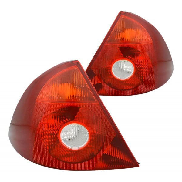 Par Lanterna Traseira Para Ford Mondeo 2002 2003 Tricolor Ambos Lados Vermelho