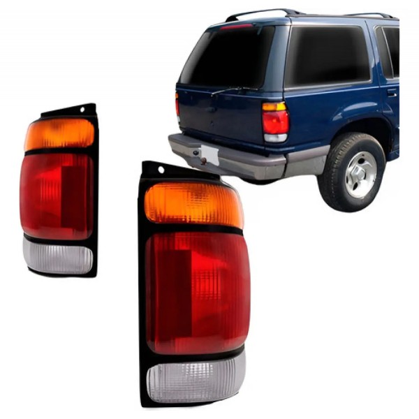 Par Sinaleira Traseira Explorer 1995 1996 1997 Ambos Lados