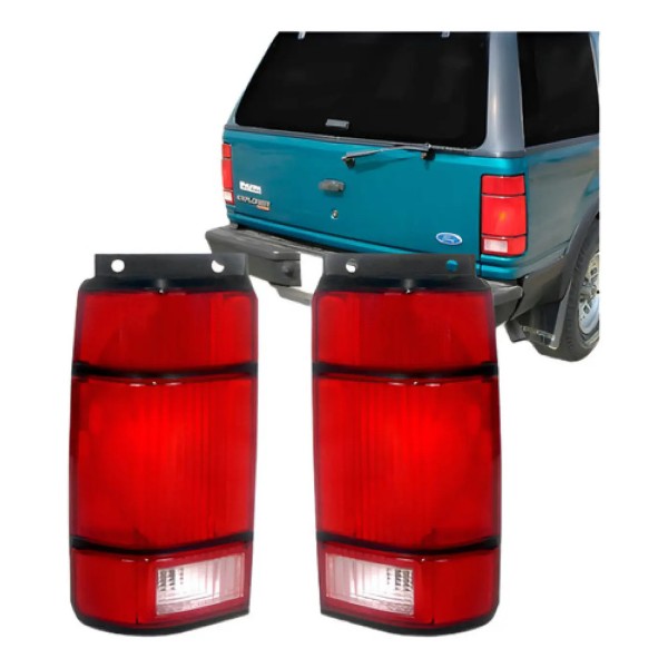 Par Lanterna Traseira Para Ford Explorer 1991 1992 1993 1994