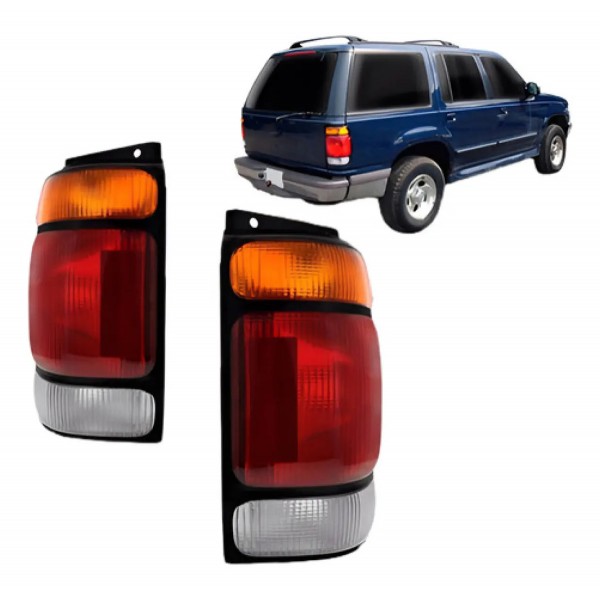 Par Lanterna Traseira Ford Explorer 1995 1996 1997