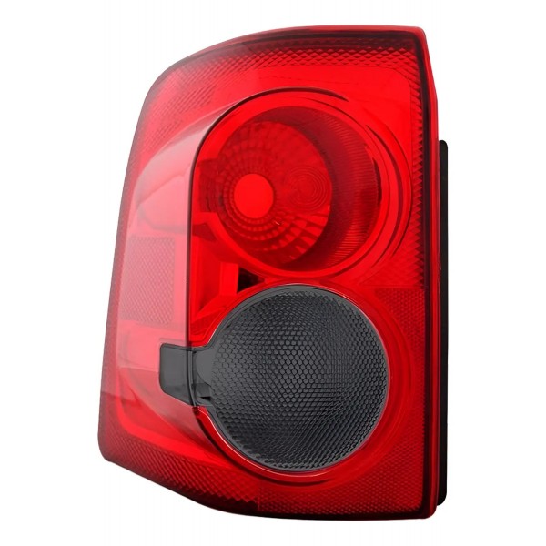 Par Lanterna Traseira Ecosport Fumê 2007 2008 09 10 2011 Jc Ambos Lados Vermelho