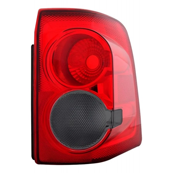Par Lanterna Traseira Ecosport Fumê 2007 2008 09 10 2011 Jc Ambos Lados Vermelho
